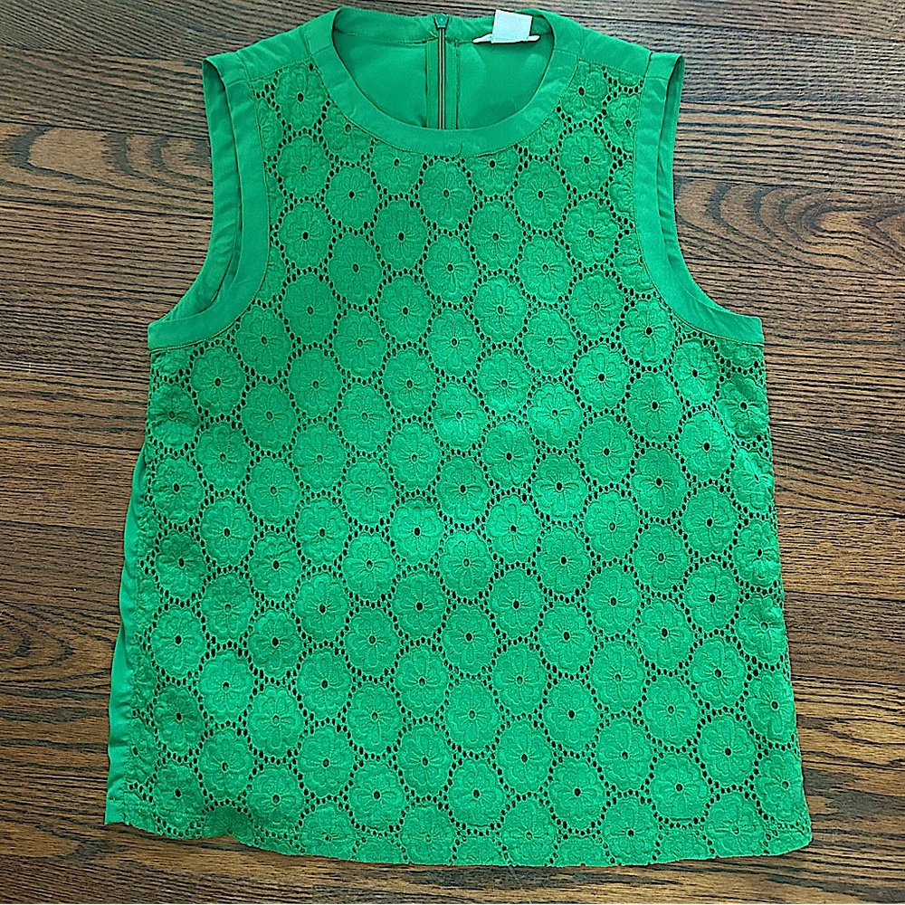 Joe Fresh eyelet sleeveless top